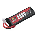 LinkMejor Power 14.8V 2800mAh 100C 4S LiPo Battery T Plug for RC Car