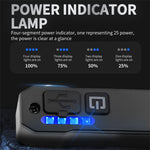 LinkMejor 10-50LM 1PCS RGB LED Bicycle Smart Sensor Brake Taillight Type-C Charging Waterproof Warning Bike Rear Light for Night Cycling Safety