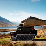 [US Direct] Aferiy P210 2400W 2048Wh Portable Power Station +1* S200 200W Solar Panel, LiFePO4 Battery Deep Cycles UPS Pure Sine Wave Camping RV Home Emergency Portable Solar Generator Backup Power