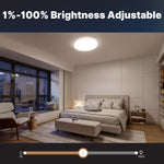 MOES ZL5235TD Zigbe Smart Ceiling Light 23W 2500LM RGBCW 1800-6500K Tuya App Remote Control Work with Alexa Google Home Timer Music Sync Home LED Ceiling Lighting