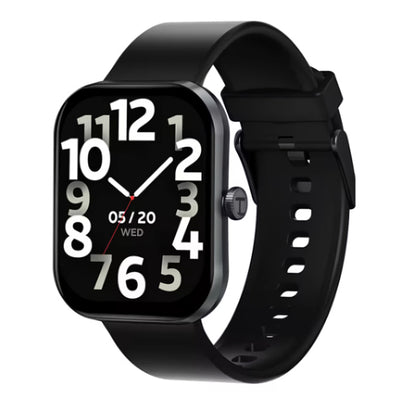 LinkMejor S6 2.01-inch HD Screen Voice Assistant IP68 Waterproof bluetooth Call Heart Rate Blood Pressure Blood Oxygen Monitor Sleep Monitoring SOS Emergency Call Multi-sport Modes Smart Watch