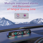 G19 Universal  HUD Car Display GPS Speedometer Multi-Function High-Definition Head-Up Display for All Car Model