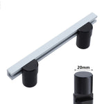 2Pack Aluminum Alloy Workbench Planing Stop Board Woodworking Table Baffle Plate Quick Release Limit Block Stop Rod Table Stop For Desktop Workbench Wood DIY Woodworking Tool