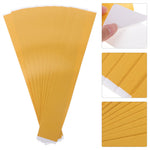 Zero Gap Woodworking Tape for More Accurate Cuts On Miter Saw Table Saw PVC Self Adhesive Strips for Positioning Wood Cutting 2 x 14 Inch Yellow 10 Pcs