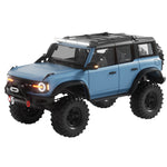 HB Toys R1001-B-R1016-B RTR 1/10 2.4G 4WD Brushless RC Car Rock Crawler Off-Road Climbing Truck Hobbwing ESC with Winch Diffs Lock Two Speed LED Light Straight Axle Metal Beam Full Proportional Remote Control Vehicles Models Toys
