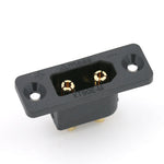 5 PCS Amass XT90E-M XT90 Male Connector Plug with Fixing Mounting Hole