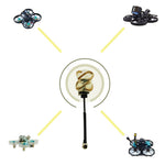 Maple Wireless Light 1S 5.8Ghz 2dBi Circular Polarization Lollipop FPV Antenna RHCP IPEX for Acrobee Mobula7 Mobula8 BETAFPV 1S FPV Tinywhoop RC Drone
