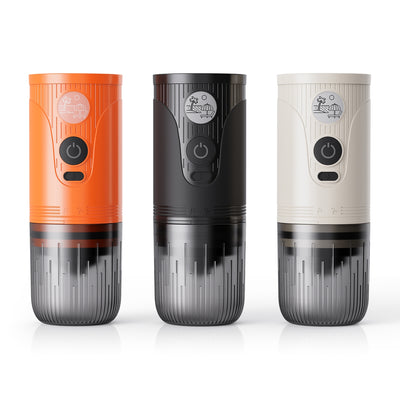 Comfook 15W Portable Electric Coffee Grinder 80g Powder Capacity 7-Level Grinding Settings Auto Off 2600mAh Battery Rechargeable Espresso Grinder for Home Office Travel Camping