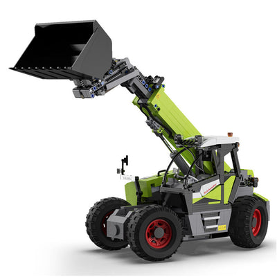 C61051 1/17  Multi Function Loader RC Tractors Forklift Trailer Transport MOC Building Blocks 1469PCS for Boys Toy Adults Birthday Gift