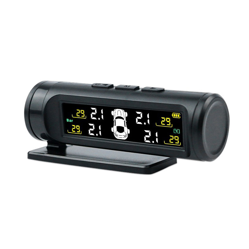 High-Precision Wireless Tire Pressure Monitor System 360° Rotatable 433.92 MHz Hidden Tire Pressure Monitor Car Tire TPMS Display