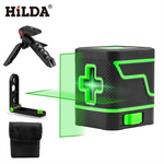 LinkMejor Laser Level 2 Lines Green Light Mini Self-Leveling Horizontal And Vertical Cross Super Powerful Laser Beam Line