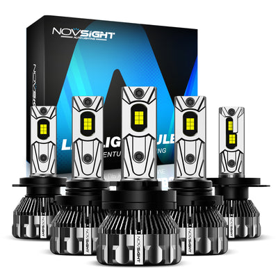 LinkMejor A500-T2 160W High Power 2PCS  33,000LM DC9-32V Car LED Headlights 6500K Cool White IP68 Waterproof