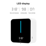 400ML Wall Mount Automatic Foam Soap Dispenser LED Temperature Display Electric Touchless Bathroom Intelligent Washing Hand Machine