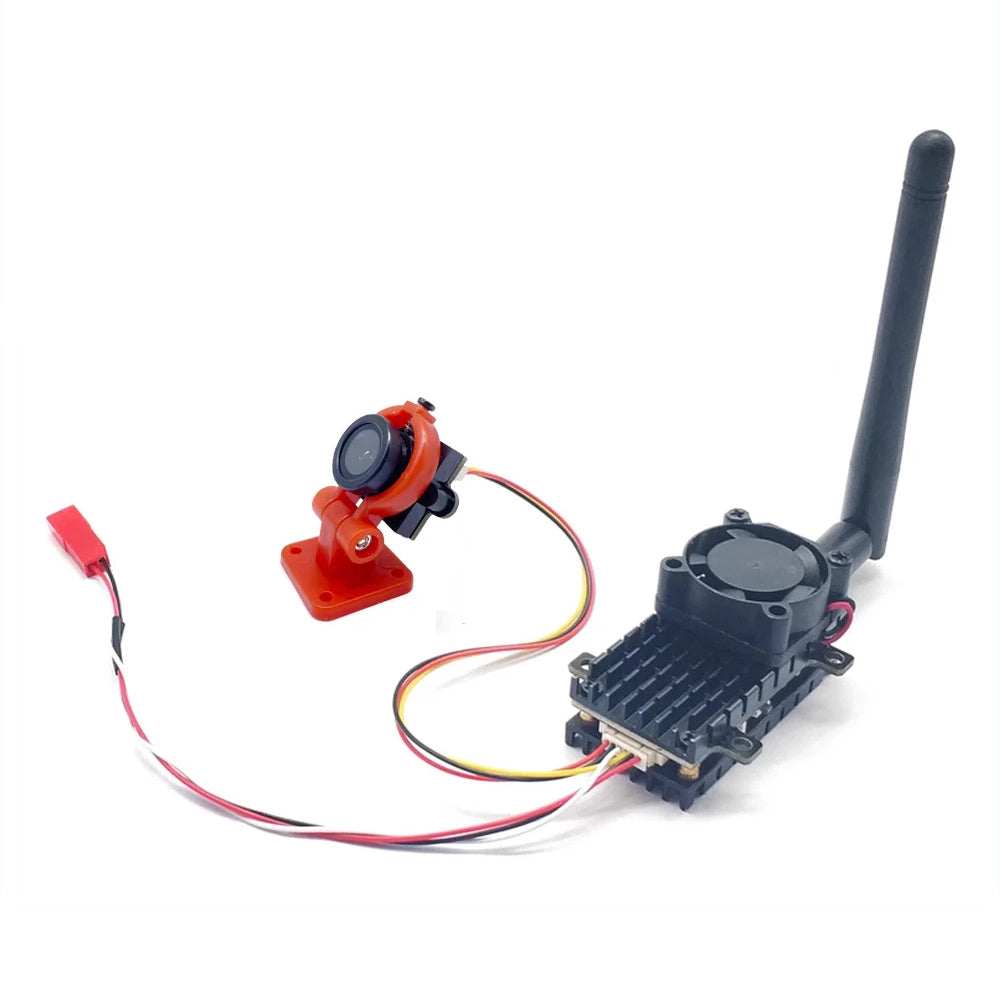 LinkMejor 5.8G 2000mW 48CH FPV Wireless Transmitter VTX Range Over 20Km with 1.4mm CMOS 700TVL Camera PAL/NTSC use for RC Playing Part