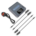 4 In 1 Battery Charging Hub AC 110-240V Input 5V 3A Output 4 Battery Ports 2 USB Ports Intelligent Flight Battery Fast Charger for DJI Mavic 3