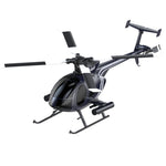 LinkMejor F07 MD500 Little Bird 2.4G 6CH 6-Axis Gyro Optical Flow Localization Altitude Hold RC Helicopter RTF