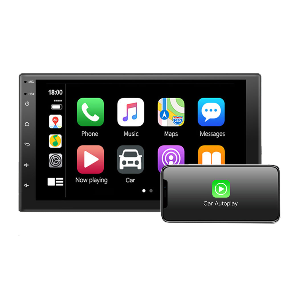 LinkMejor YH-D110-B 7 inch 2Din 360° Camera Android 12.0 Car Stereo Radio MP5 Player 2.5D IPS Screen 8 Core GPS DSP WIFI BT5.0