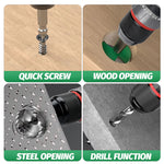 20V Impact Electric Drill Dual Speed Brushless Lithium Battery 25+3 Torque Multifunction High Power Cordless Drill Tool