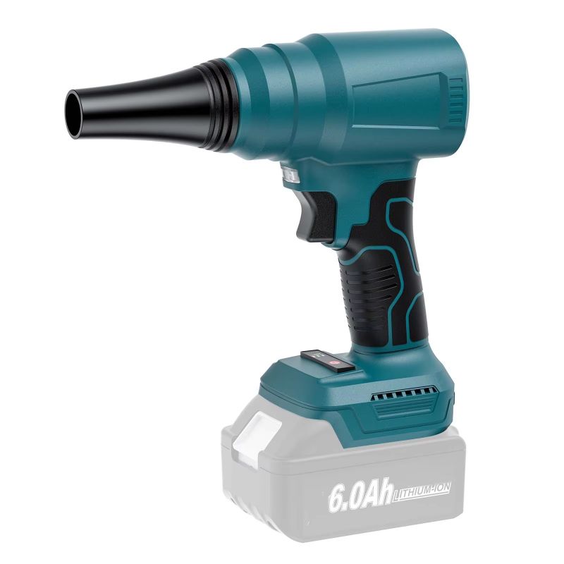 Cordless High-Speed Electric Air Blower 85,000 RPM Powered by 18V Battery for DIY Cleaning and Outdoor Use