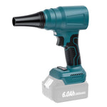 Cordless High-Speed Electric Air Blower 85,000 RPM Powered by 18V Battery for DIY Cleaning and Outdoor Use