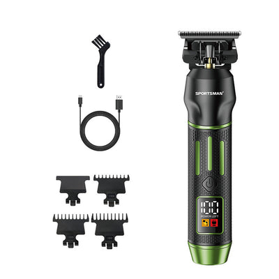 LinkMejor SM-750 Professional Hair Clipper Rechargeable Electric Trimmer with Smart LED Power Display 1200mAh Battery for Men's Beard & Hair Cutting