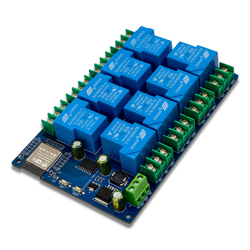 LC DC7-28/5V Power Supply ESP32 WiFi bluetooth 8 Channels 30A Relay Module for ESP32 Development Board