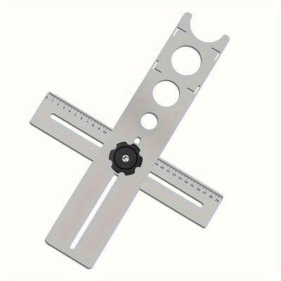 Adjustable hole positioning ruler 360 Degree Drilling Hole ile Marble Glass Ceramic Floor Tools Hole Opener Locator