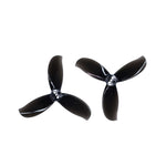 2 Pairs GEMFAN D2.8 3-blade 2.8 Inch PC Propeller 1.5mm Hole for RC FPV Racing Drones