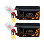LinkMejor 14.8V 850mAh 100C 4S Lipo Battery XT30 Plug for RC Racing Drone