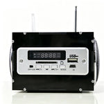 DIY Audio Bluetooth 5.0 Speaker Kit FM Radio USB/SD/AUX Dual Speakers DC 3.7-5V Remote Control Amplifier Speaker Building Kit