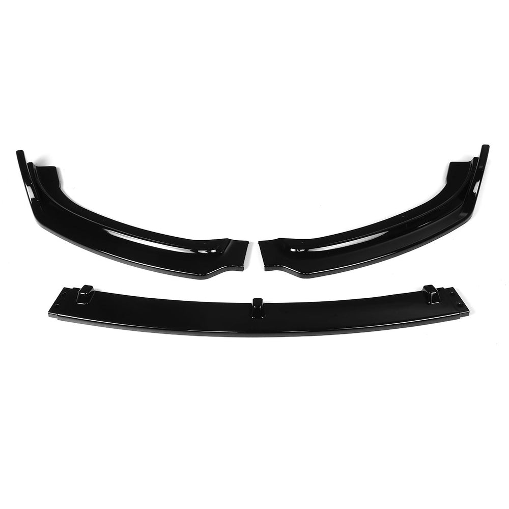 Front Bumper Lip Spolier Splitter Gloss Black For BMW 3 Series F30 F35 2016-2019