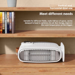 Mini Desktop Heater Dual-use Hot Fan Household Small Household Desktop Heater Portable Office Vertical And Horizontal Heater Fast Heating Electric Heater