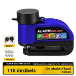 LinkMejor Bicycle Disc Brake Lock Alarm Waterproof 110dB Anti-theft Security Lock for Motorcycles Bikes Electric Vehicle