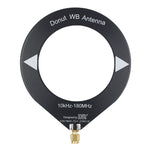 Donut Broadband Antenna 10kHz-180MHz SMA Male Omnidirectional Shortwave Mediumwave Antenna for Quansheng UV-K5/K6 Walkie Talkies SDR Receiver Malahit-DSP2 Pocket Radio