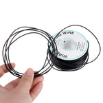 30M 22AWG Black/Red UL 1007 Cable Line PCB Wire Tinned Copper Solid Wires OK Line Electrical Wire DIY