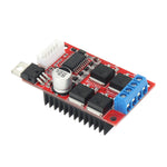450W 20A H Bridge DC Motor Speed Controller Driver Module DC12-36V PWM Level Motor Control Switch Forward Reverse Brake
