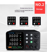LinkMejor DC Power Supply TPS-C1203 TPS-C305 C605 C3010 0-160V 0-10A 360W 300W 150W Adjustable Regulated Power Supply USB Fast Charge Overcurrent Protection Digital Display