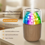 Tevorex 300ML Mini Air Humidifier USB Electric Aroma Diffuser Essential Oil Purifier Aromatherapy Mist Maker Lights For Car Home Bedroom