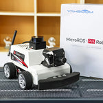 Yahboom ROS2 Robot Car Kit with TOF Lidar Support AI Visual Recognition SLAM Mapping Navigation Electronic Education Set