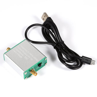 0.01-6GHz Low Noise Amplifier 35dB Gain RF Signal Amplifier SMA Female Type-C Charging Optional Battery For Wireless Communication Radar Transceivers