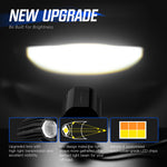 LinkMejor A500-WL11-1 2-inch 1500lm Motorcycle Headlight Dual Beam Modes Motorcycle Spotlight  IP68 Waterproof
