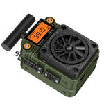 HanRongDa HRD-777 Multiband Radio bluetooth AM FM SW WB 6 EQ Modes TF Card MP3 Player Type-C Charging SOS Alarm Survival Gear Camping Portable Outdoor Radio