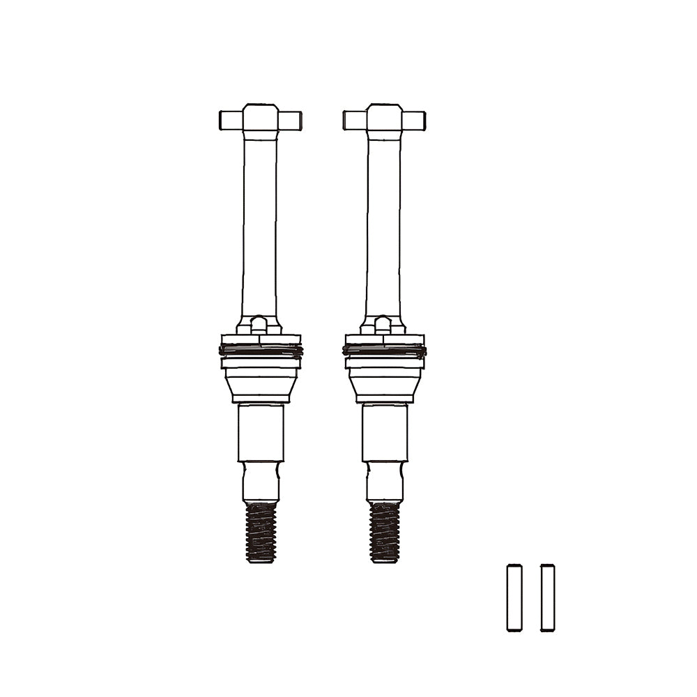 LinkMejor 14304 14303 RC Car Original Parts Drive Shaft Assembly 14410