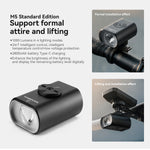 LinkMejor Overhang Cycling Headlight with Remote Control,  1000LM Brightness, Type-C Charging, Smart Touchscreen Switch, Safety for Night Cycling