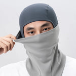 LinkMejor Winter Colorblock Cycling Headgear Balaclava Warm Windproof Outdoor Sports Coldproof Full Face Mask Hat Headwear for Riding Skiing Fishing Camping
