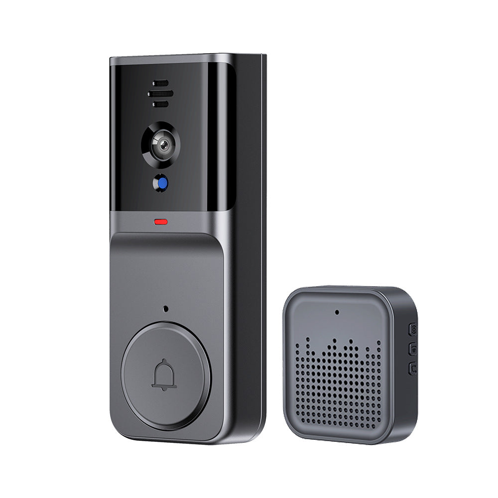 Tuya WiFi Smart Video Doorbell 1080P HD Camera 130° Wide Angle Night Vision Two-Way Audio Waterproof Indoor Chime Surveillance Camera with APP Remote for Home Security
