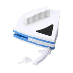 Magnetic Window Cleaner Brush Double-Sided Glass Cleaning Tool Strong Magnet Safety Rope Red Blue ABS PP 3-8mm Glass Thickness High-Rise Home Windows Car Mirrors