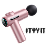 LinkMejor V19 Fascia Gun 6 Speeds Adjustable 6 Massage Heads Massager Gun Relieve Fatigue Muscle Relaxation 1200mAh