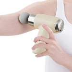 LinkMejor Mini Muscle Massage Gun Portable Fascia Gun Electric Massage Gun 6-Speed Adjustable Fitness Muscle Relaxation Massager