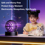 Tevorex Electric Mosquito Killer Lamp USB Fast Charging Rechargeable Bug Zapper Light for Indoor Outdoor